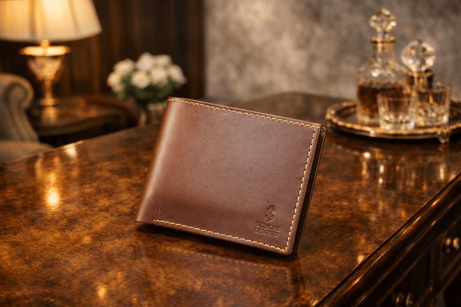 Premium Genuine Leather Wallet For Men - Boski Mahal